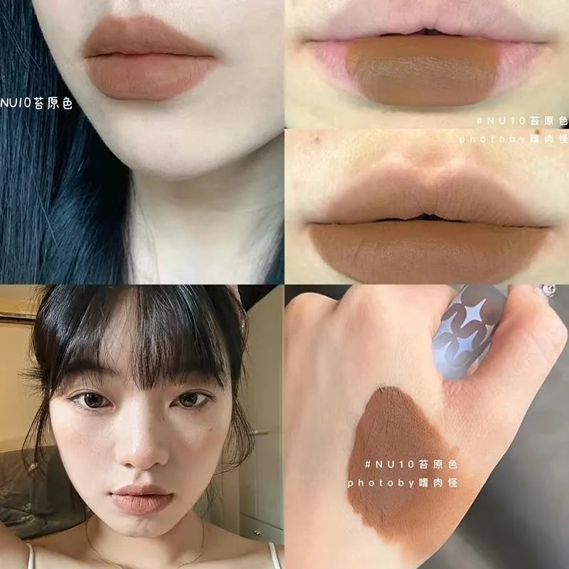 Velvet Matte Waterproof Liquid Lipstick - 76