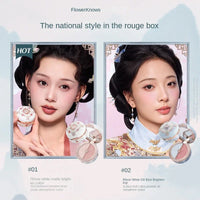 Matte Finish Dual-Tone Cheek Blush