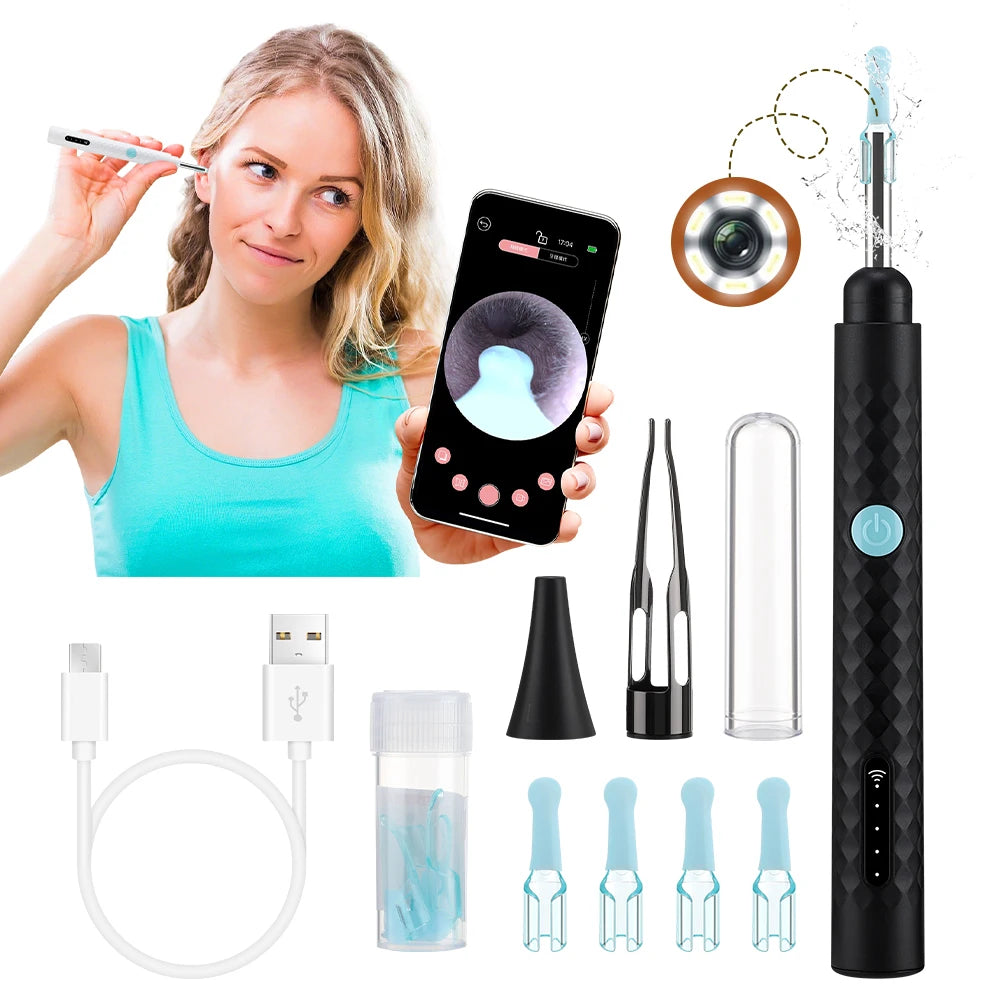 HD Visual Earwax Removal Tool with Camera - 11
