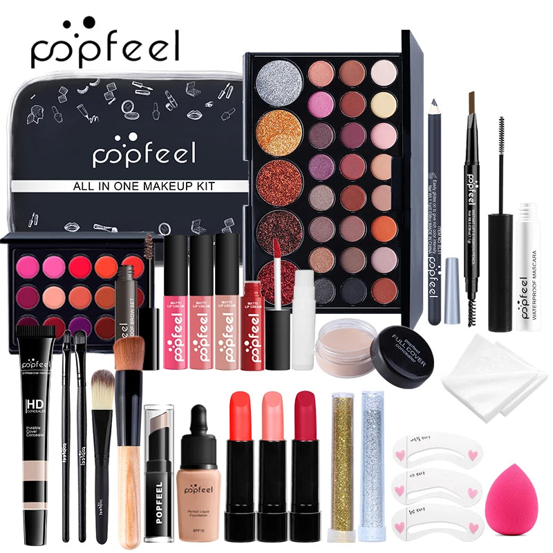 All-in-One Professional Makeup Kit Set - 10