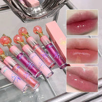 Hydrating Shimmer Lip Gloss with Mirror Finish