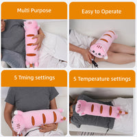 Cute Cat Heating Pad for Period Cramp Relief