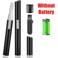 Portable Electric Eyebrow and Facial Hair Precision Trimmer