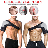 Adjustable Shoulder Support Brace for Pain Relief