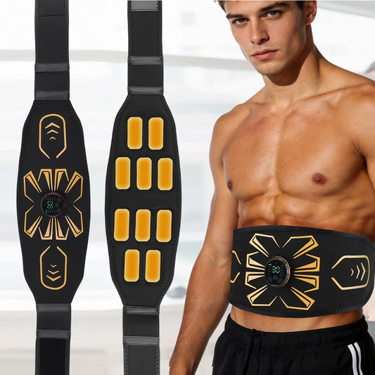 EMS Abdominal Toning Belt for Muscle Building and Fat Burning
