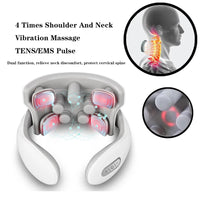 Smart Electric Neck Massager with Pulse and Heat