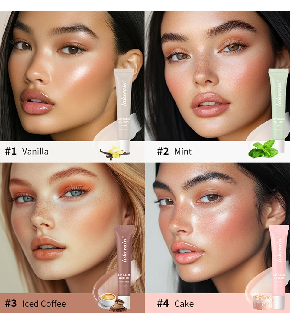 Hydrating Butter Lip Balm for Soft Glossy Lips - 9