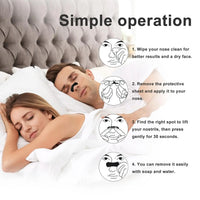 Breathable Nasal Strips for Better Sleep and Snore Relief