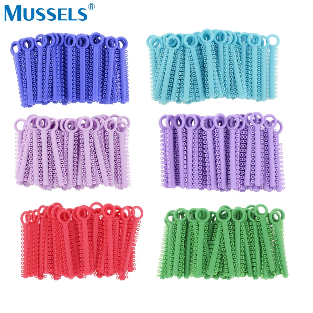 Orthodontic Elastic Ligature Ties for Dental Braces - 6