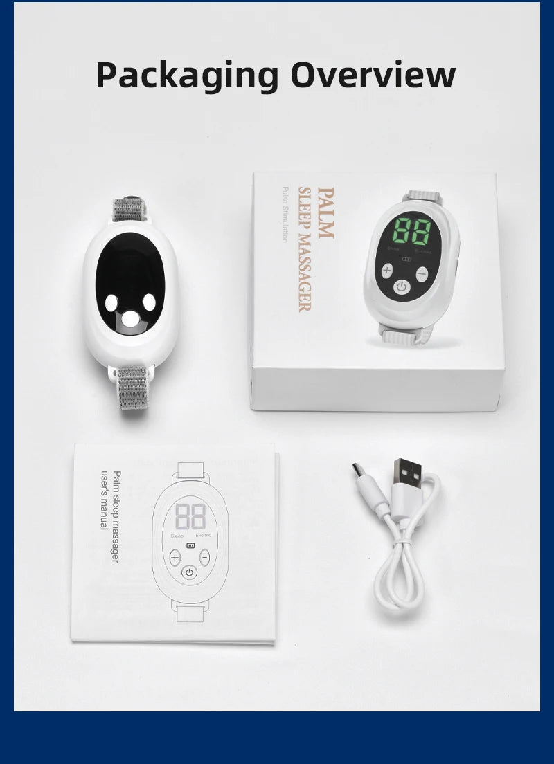 Microcurrent Handheld Sleep Aid Device for Insomnia & Stress Relief - 18