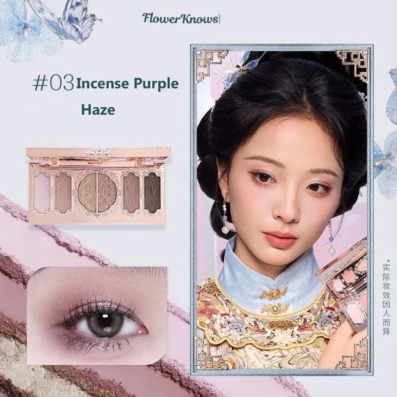 6-Color Swan Ballet Eyeshadow Palette - 38