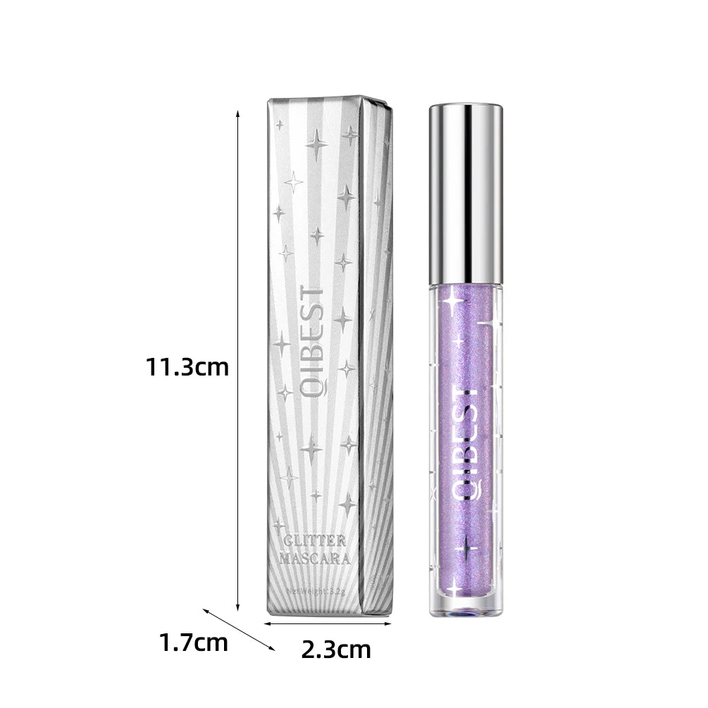 Diamond Glitter Mascara for Volumizing and Curling Lashes - 6