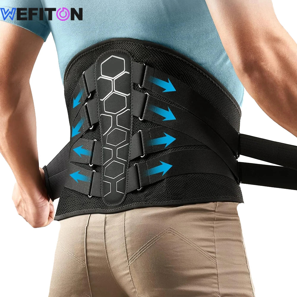 Ergonomic Lumbar Support Brace for Back Pain Relief - 1
