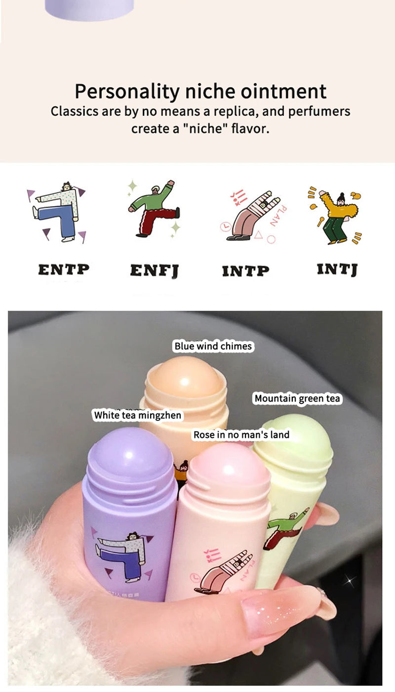 Portable Long-Lasting Solid Fragrance Stick - 8