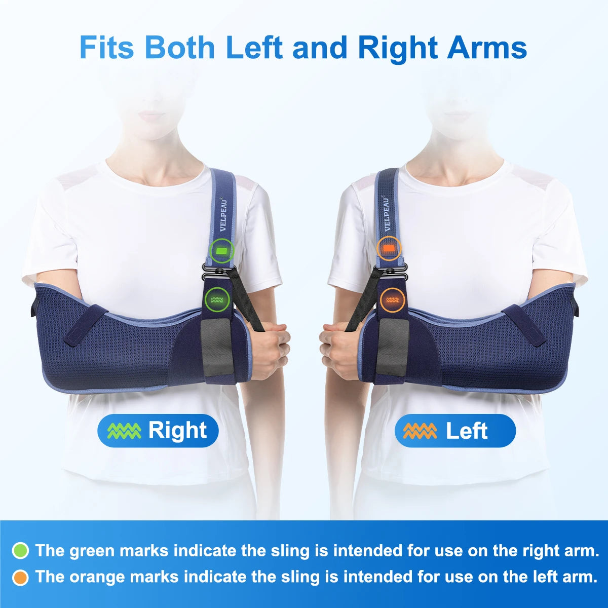 Adjustable Arm Sling for Shoulder and Elbow Injury Recovery - 5