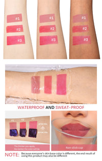 Waterproof Peel-Off Matte Lip Stain