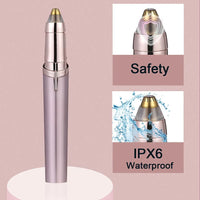 Painless Electric Eyebrow Trimmer & Facial Hair Remover