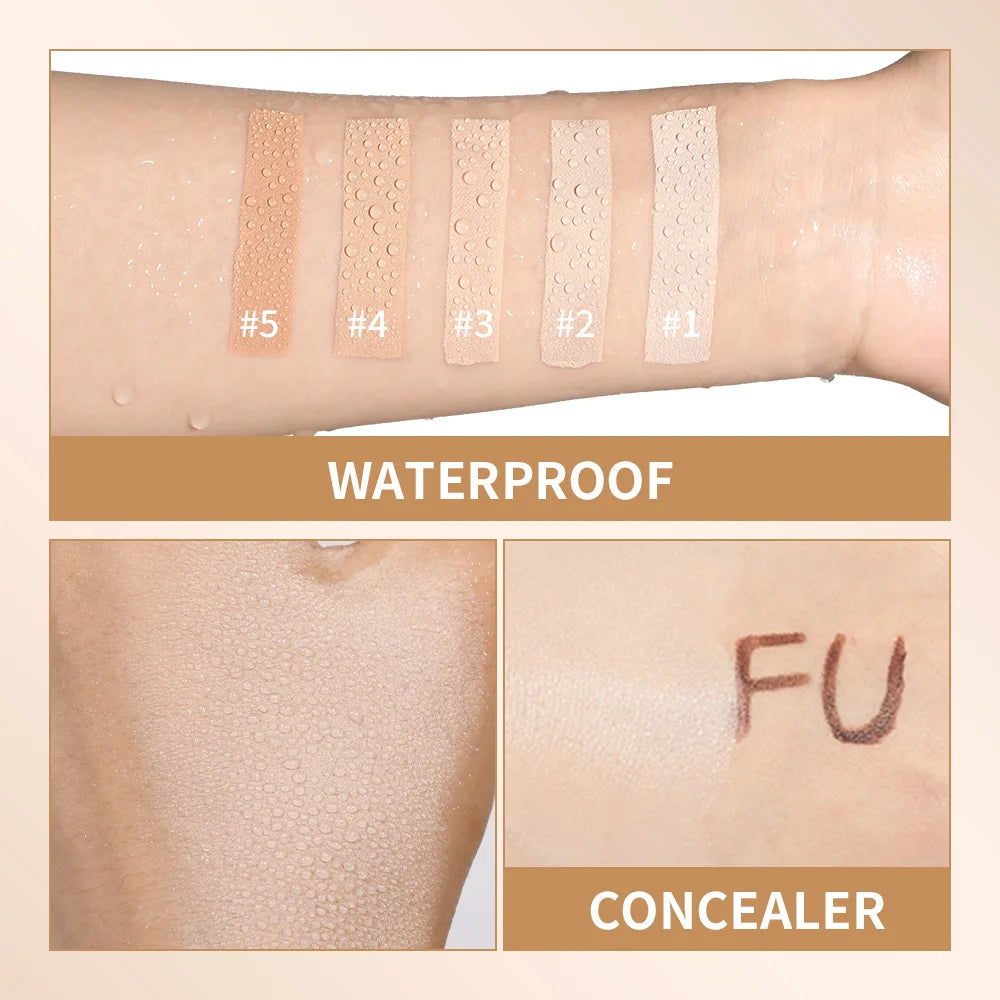 Matte Foundation Stick with Built-in Brush - 6