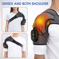 Electric Heated Shoulder Massager with Vibration