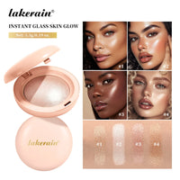 Silken Touch Shimmer Highlighter Powder for Radiant Glow