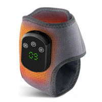 Heated Vibration Ankle Massager Brace for Pain Relief