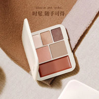 All-in-One Contour, Blush, and Eyeshadow Travel Makeup Palette