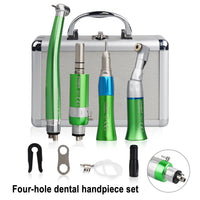 4-Piece Dental Handpiece Kit with Air Motor
