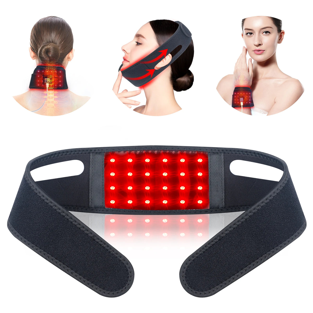 Red Light Therapy Wrap for Neck and Skin Tightening
