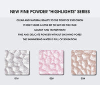 Shimmering High-Gloss Pearlescent Face and Eye Highlighter