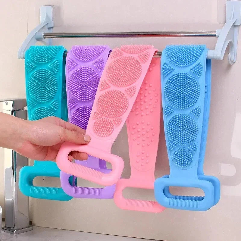 Dual-Sided Silicone Back Scrubber for Deep Exfoliation - 7