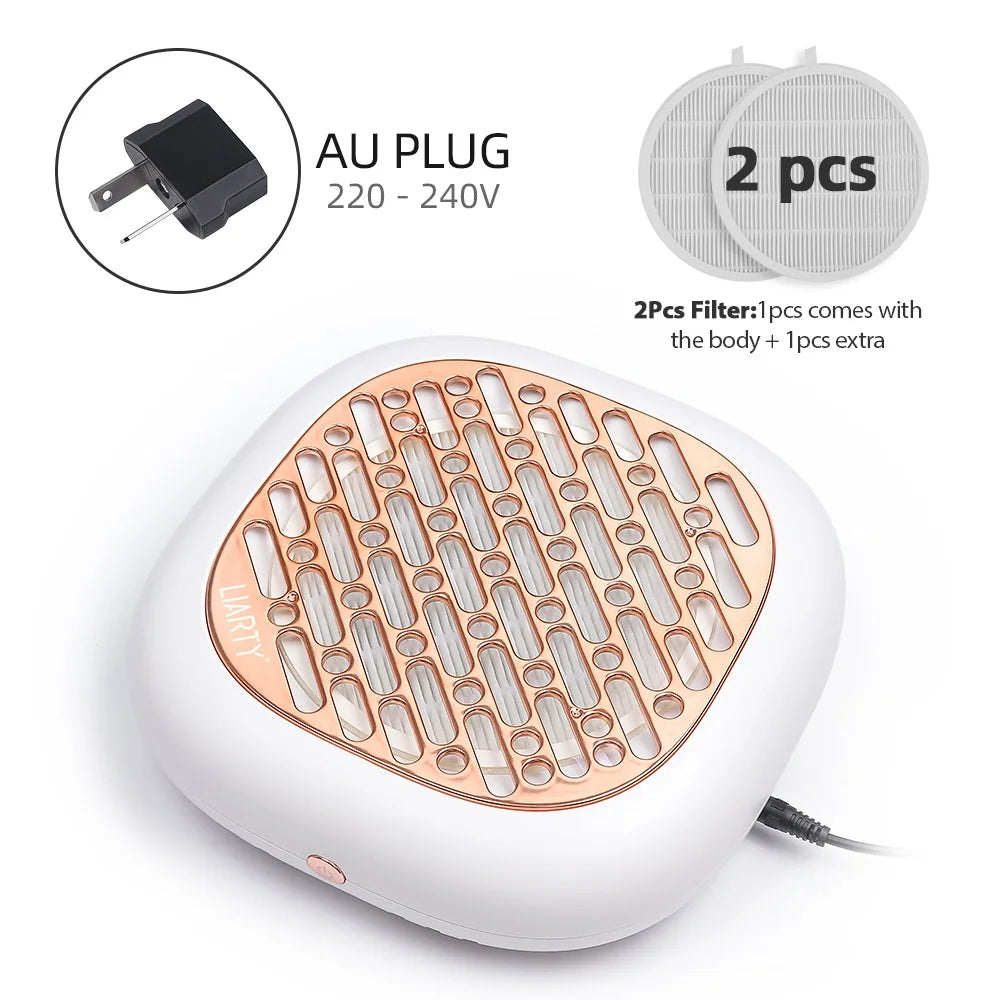 Professional 130W Turbo Nail Dust Extractor with Adjustable Tube - 48