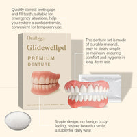 Temporary Silicone Cosmetic Dentures for Instant Smile Restoration