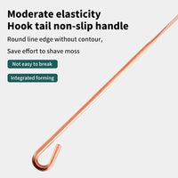 Professional Metal Tongue Scraper for Fresh Breath