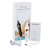 Electric LED Ear Wax Removal Vacuum Cleaner
