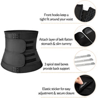 Sauna Sweat Waist Trainer and Tummy Slimming Belt