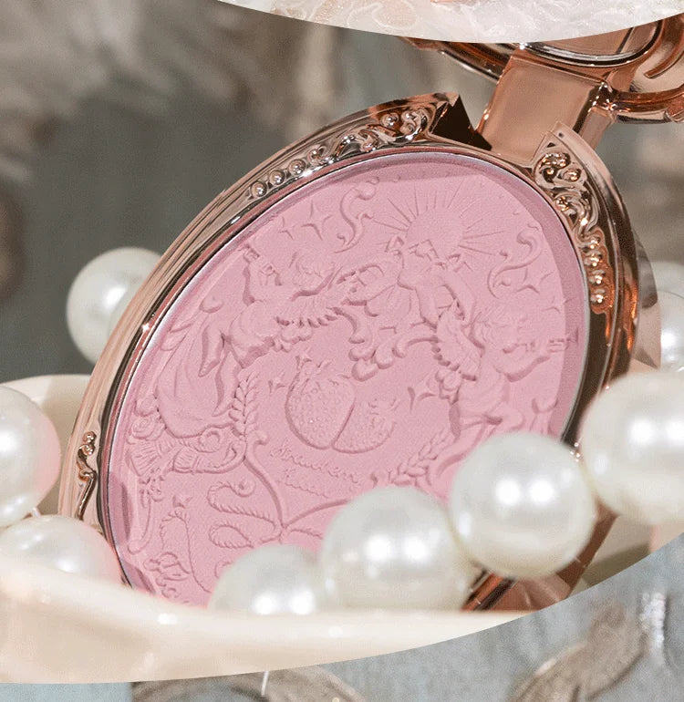 Embossed Strawberry Long-Lasting Powder Blush - 13