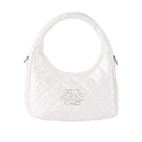 Quilted Pink Cosmetic Handbag for Daily Essentials