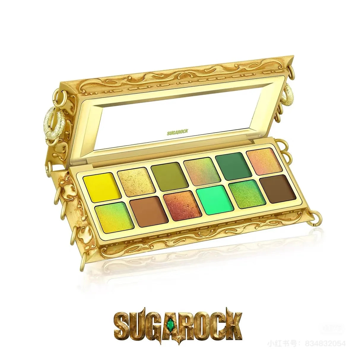 12-Color Shimmer and Matte Eyeshadow Palette - 18