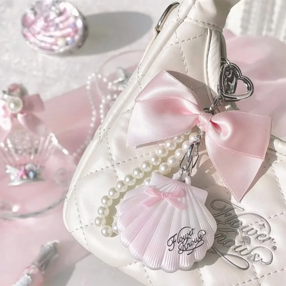 Shell Jewel Portable Shimmer Highlighter Balm Keychain - 10