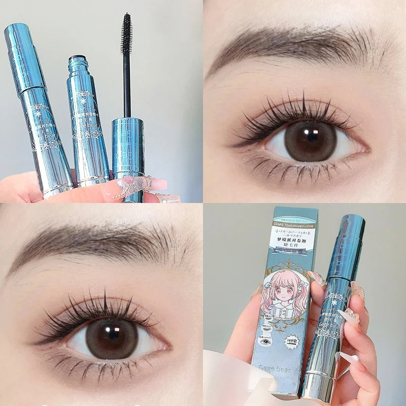 Waterproof Lengthening and Curling Fiber Mascara Set - 24