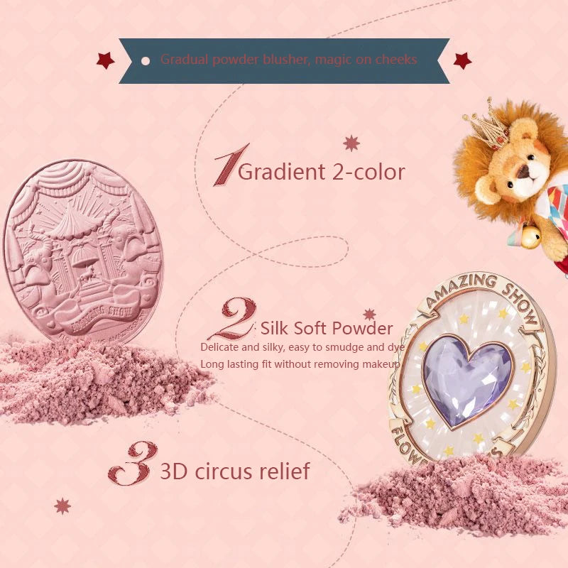 Matte Gradient Face Powder Blush - 3