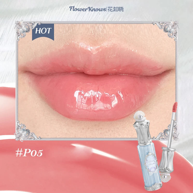 Hydrating Mermaid Shell Lip Gloss for Plump High-Shine Lips - 16