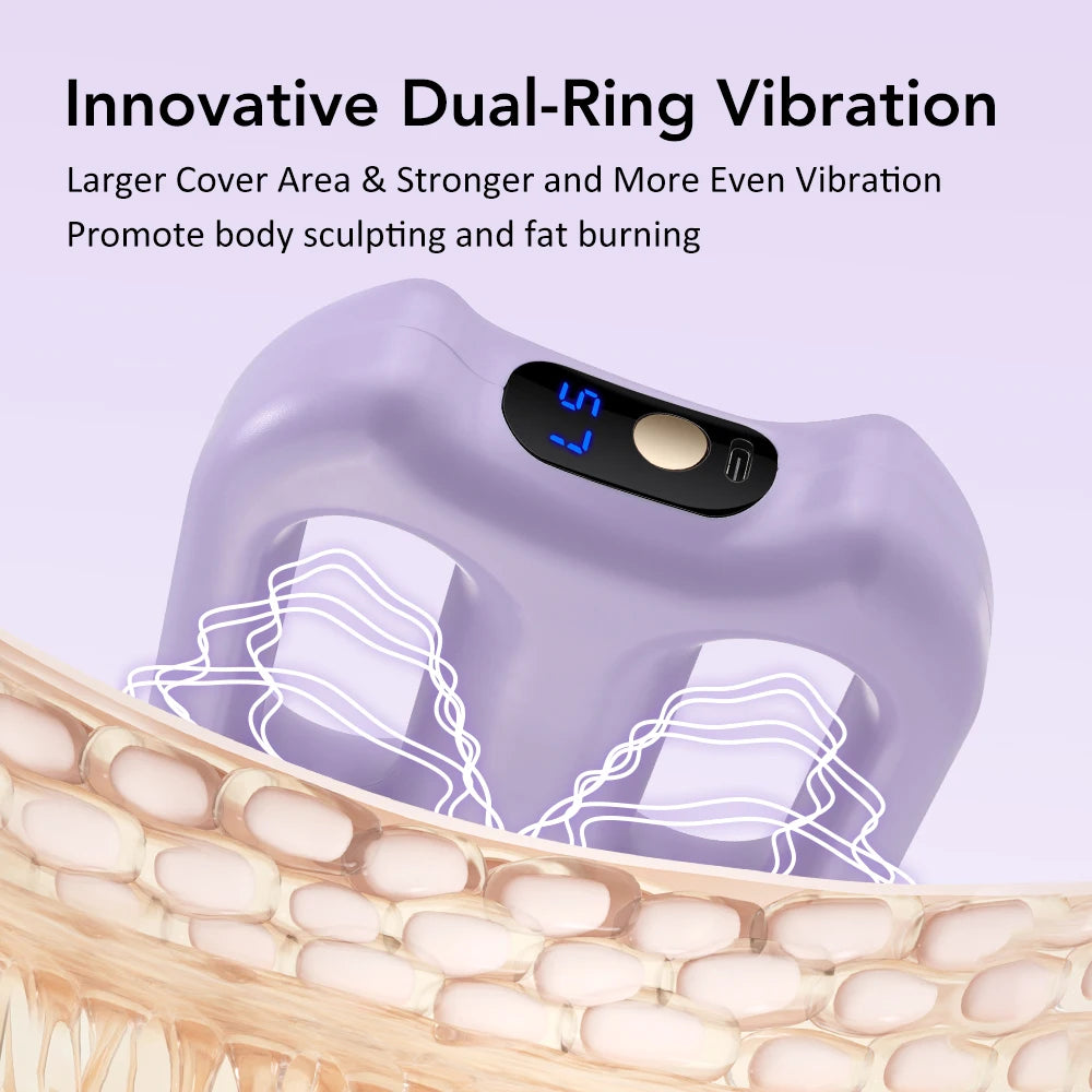Electric Vibration Fascia Massage Ring for Full-Body Recovery - 2