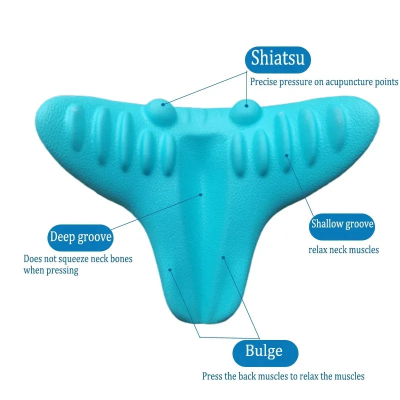 Cervical Neck Traction Stretcher for Pain Relief - 16