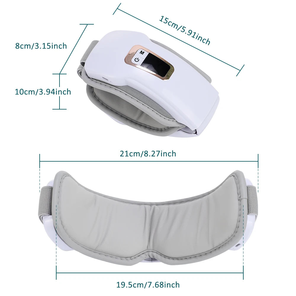 Smart Heated Eye Massager for Fatigue Relief - 10