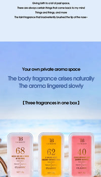 Long-Lasting Portable Solid Perfume Balm Set