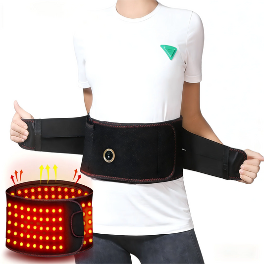 Red Light Therapy Waist Heating Belt for Lumbar Relief