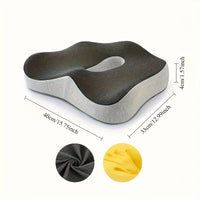 Ergonomic Memory Foam Seat Cushion for Office and Car