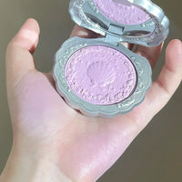 Matte Finish Shell Compact Blusher Palette