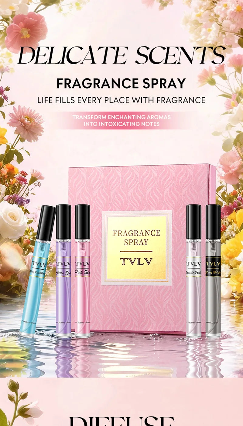 Alcohol-Free Unisex Fragrance Mist Set - 7